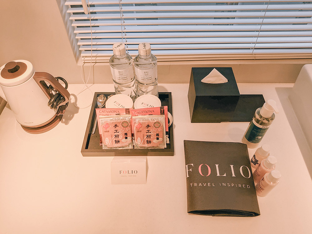 茶水與小點心。