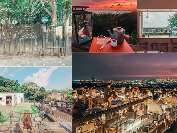 【MITAKA 3e CAFE龍貓夜景咖啡】台中沙鹿超人氣夜景餐廳，看夕陽、約會好地方