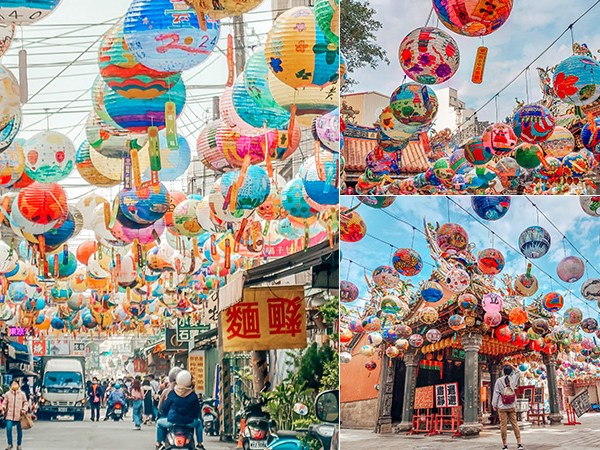 【普濟殿燈會】白天版也很好看！千盞傳統彩繪燈籠高高掛