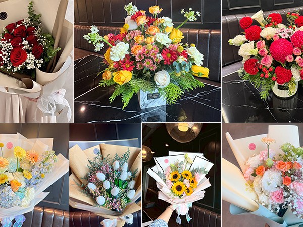 【台中西區花店】你理想的超美客製花束、花盆都在這，急單也能接！開幕花籃、永生花